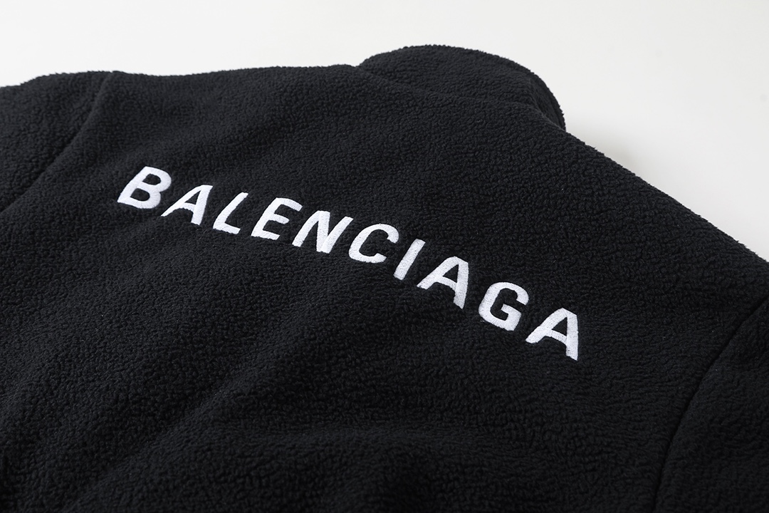BALENCIAGA バレンシアガ ファージーファー ブラック - 画像 6