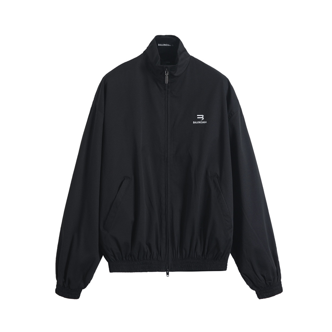 BALENCIAGA バレンシアガ スポーティー フルジップジャケット ブラック