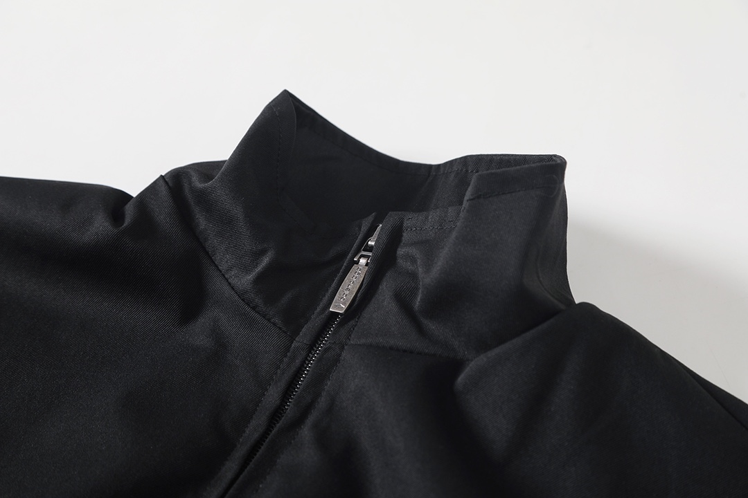 BALENCIAGA バレンシアガ スポーティー フルジップジャケット ブラック - 画像 4