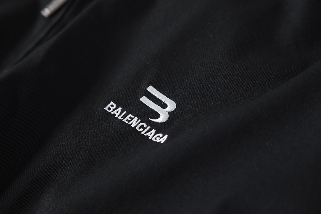 BALENCIAGA バレンシアガ スポーティー フルジップジャケット ブラック - 画像 5