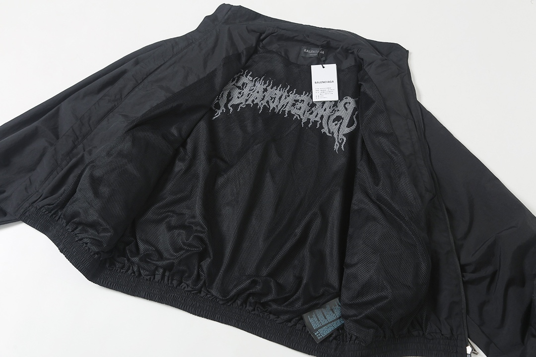 BALENCIAGA バレンシアガ フライトジャケット 本革 フレア袖 通勤 全2色 - 画像 5