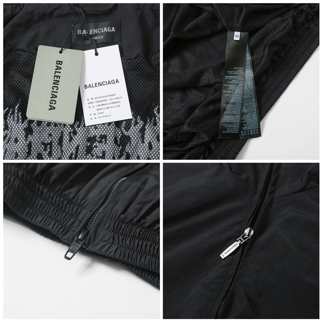 BALENCIAGA バレンシアガ フライトジャケット 本革 フレア袖 通勤 全2色 - 画像 8