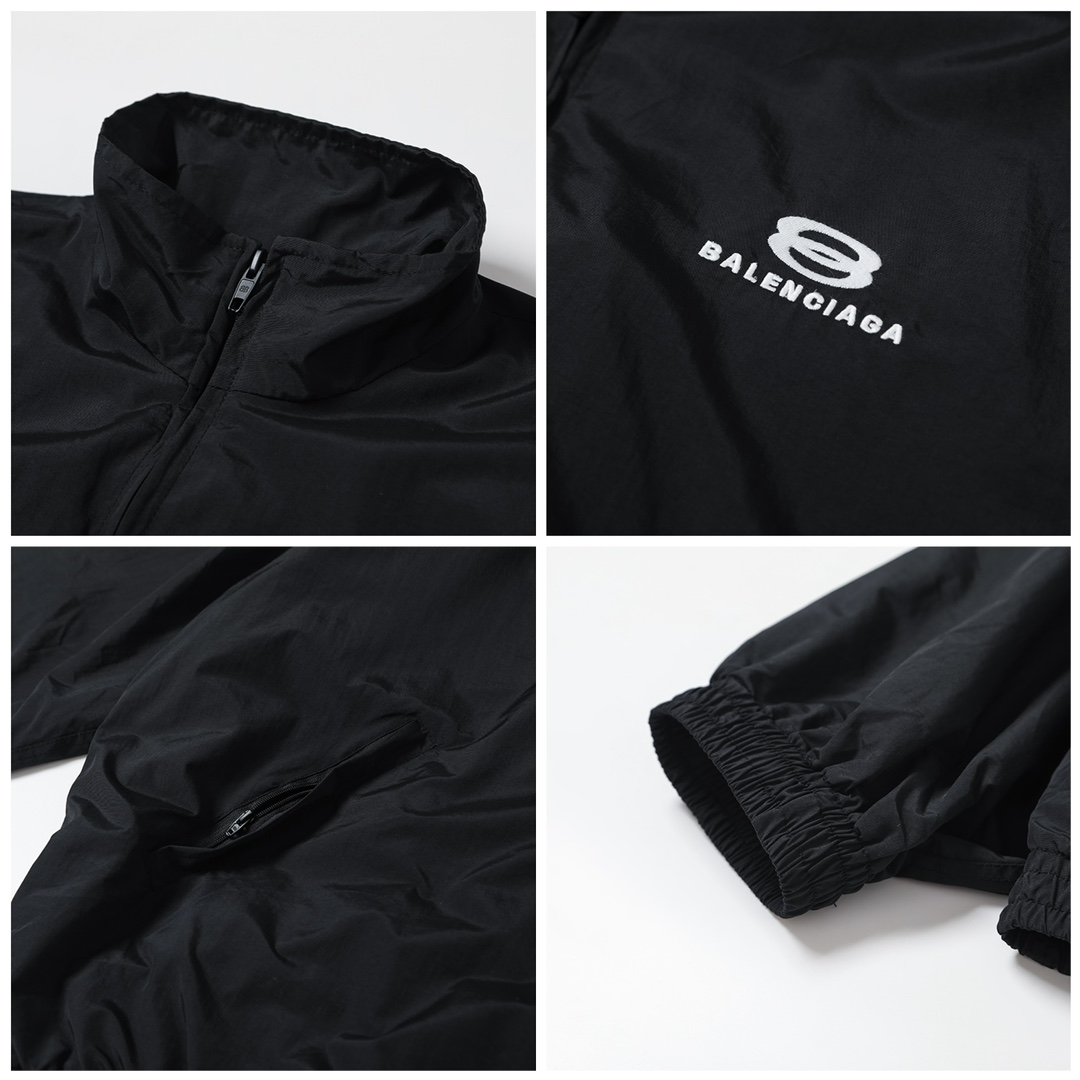 BALENCIAGA バレンシアガ フード付きスウェットシャツ ブラック - 画像 6