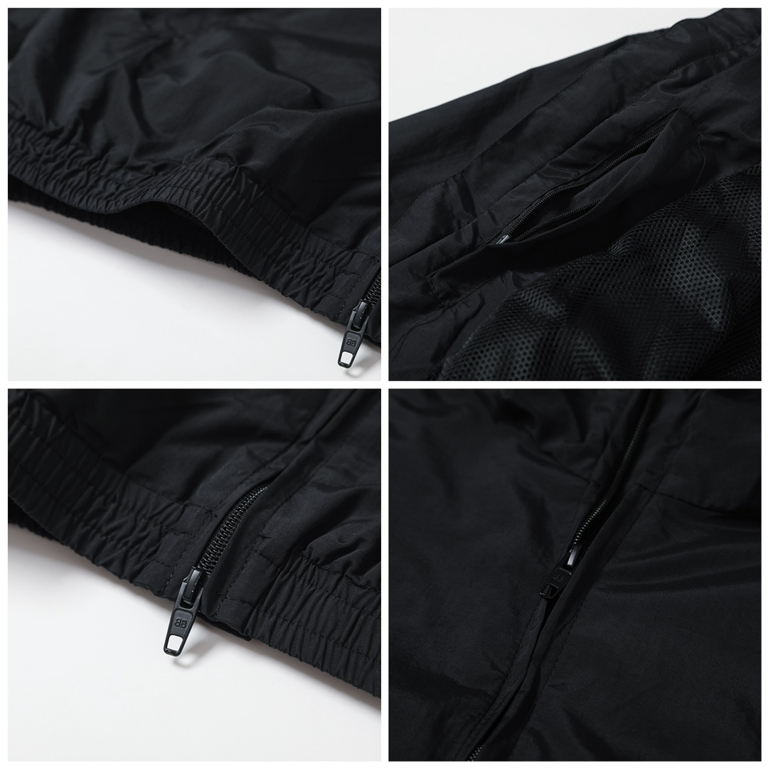 BALENCIAGA バレンシアガ フード付きスウェットシャツ ブラック - 画像 7