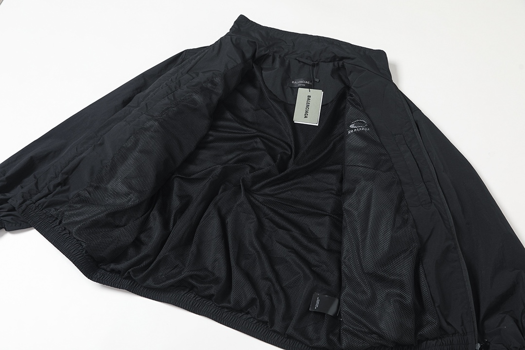 BALENCIAGA バレンシアガ フルジップジャケット ブラック - 画像 5