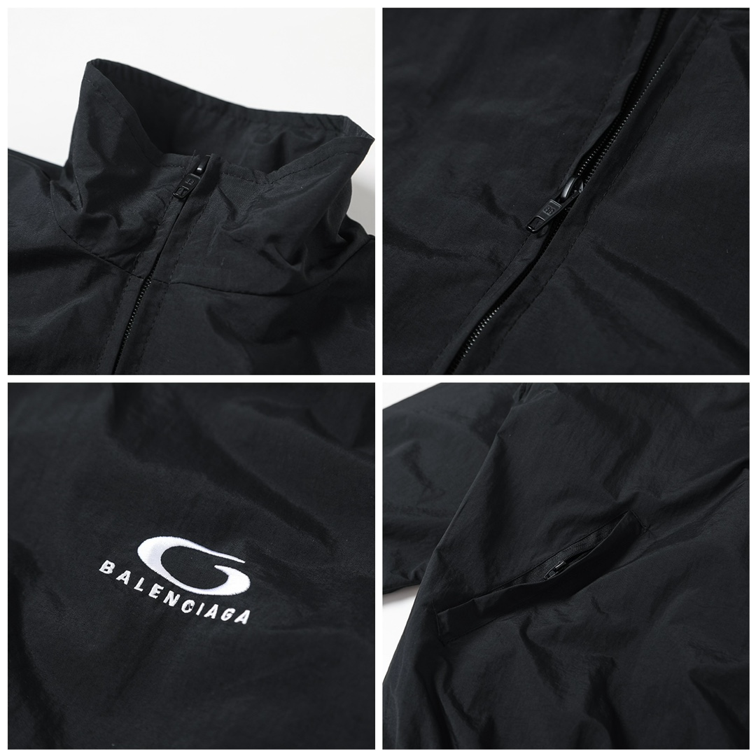 BALENCIAGA バレンシアガ フルジップジャケット ブラック - 画像 6