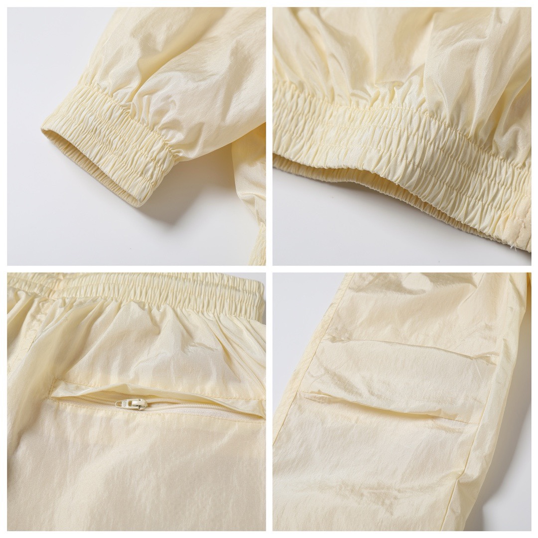 BALENCIAGA バレンシアガ スポーティー ジャケット パンツ セットアップ ベージュ 全1色 - 画像 7