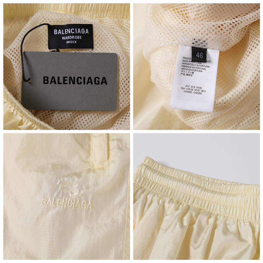 BALENCIAGA バレンシアガ スポーティー ジャケット パンツ セットアップ ベージュ 全1色 - 画像 8