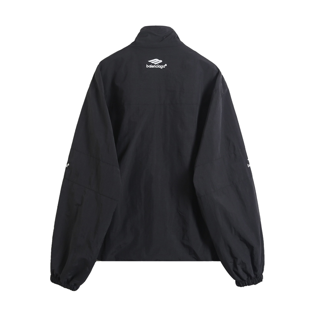 BALENCIAGA バレンシアガ フルジップジャケット 本革 ブラック - 画像 2