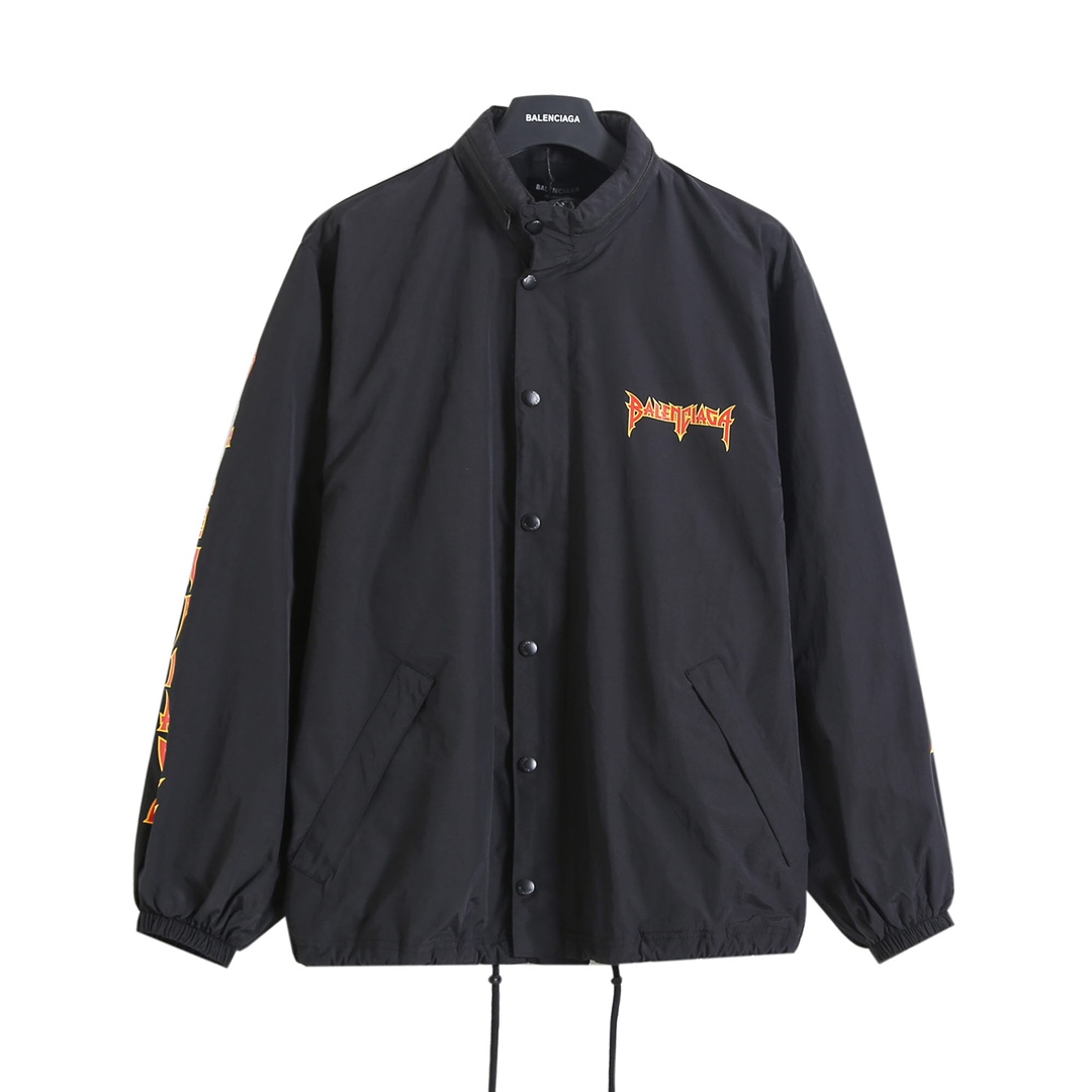 BALENCIAGA バレンシアガ ファンコート 防水 ブラック