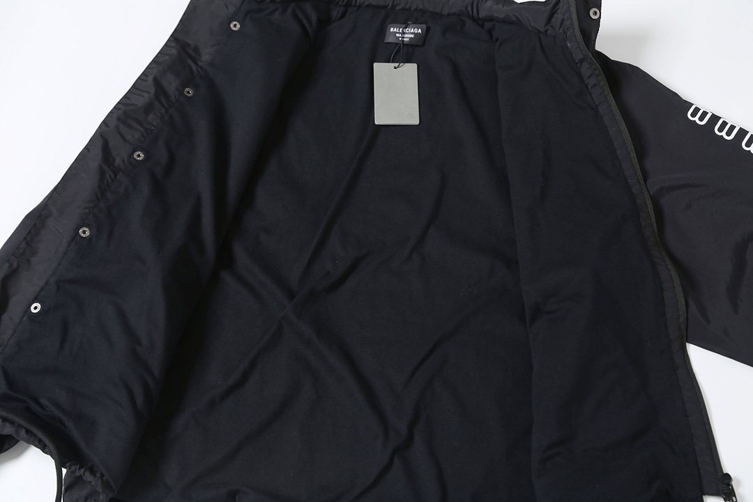 BALENCIAGA バレンシアガ フライトジャケット ブラック - 画像 3