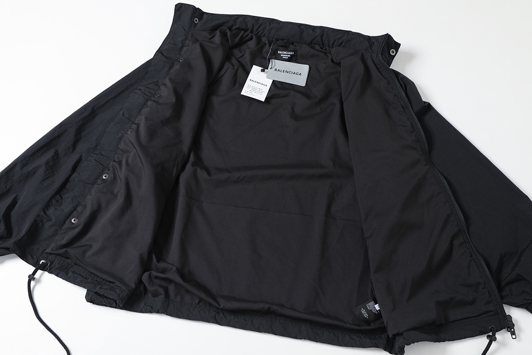 BALENCIAGA バレンシアガ ファンコート 黒 46/48/50/52 - 画像 3