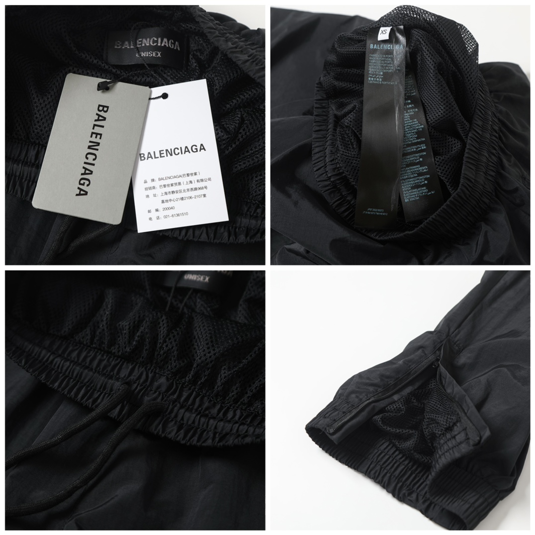 BALENCIAGA バレンシアガ ロゴパンツ ブラック - 画像 8