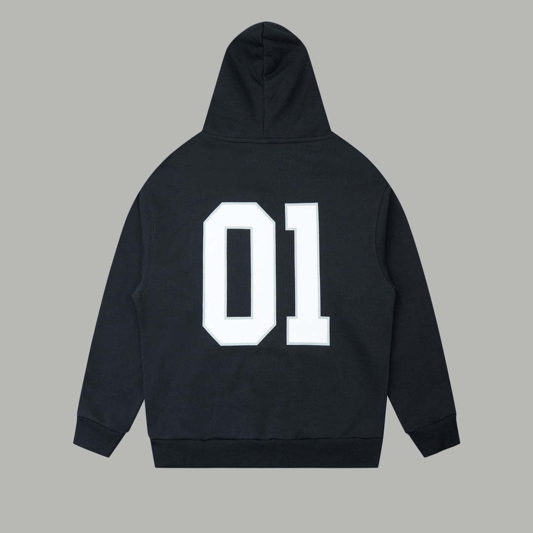 BALENCIAGA バレンシアガ フーディー 01 ブラック 全4色 - 画像 2