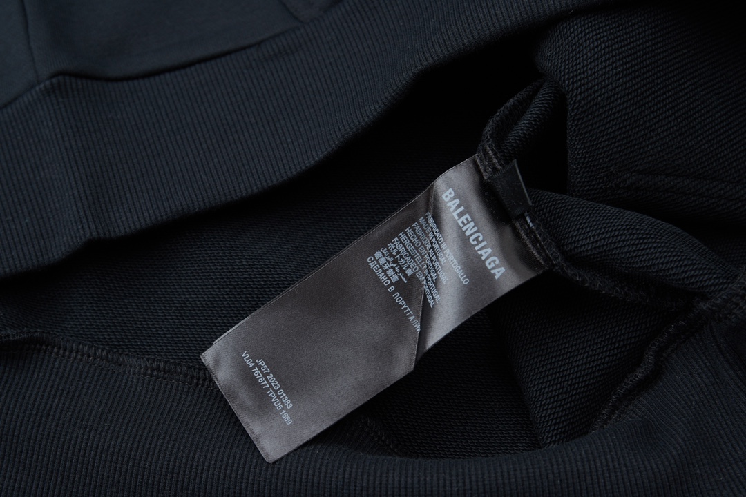 BALENCIAGA バレンシアガ フーディー 01 ブラック 全4色 - 画像 7