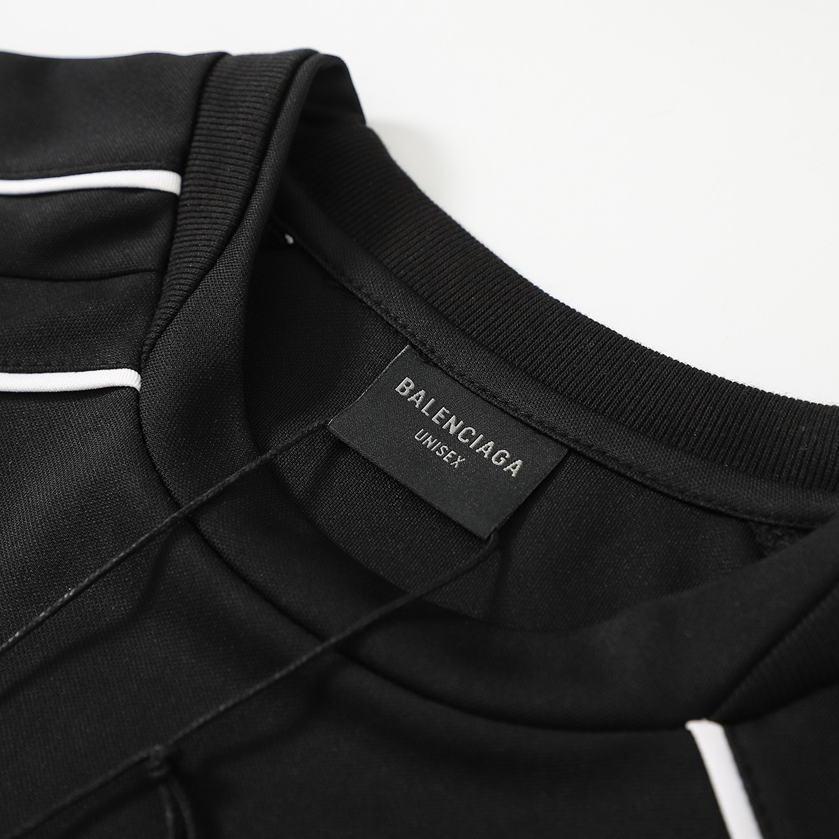 BALENCIAGA バレンシアガ ロングスリーブ Tシャツ パリ 10 ブラック - 画像 7