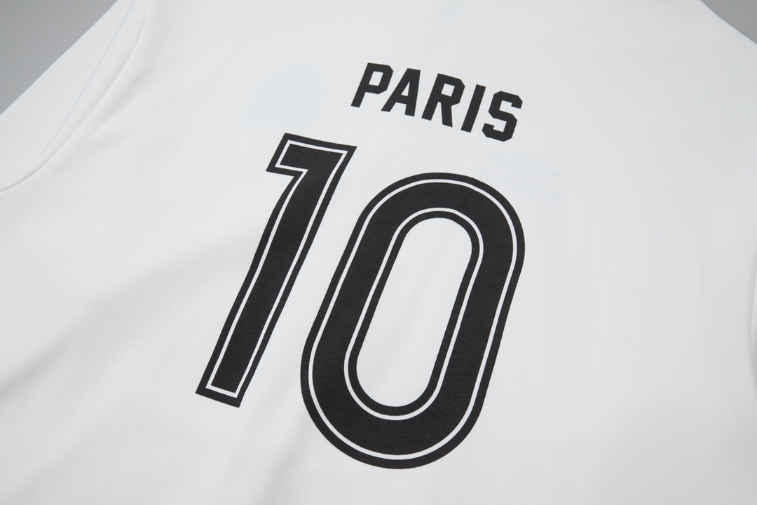 BALENCIAGA バレンシアガ フルジップパーカー パリ 10 ブラック ホワイト 全2色 - 画像 8