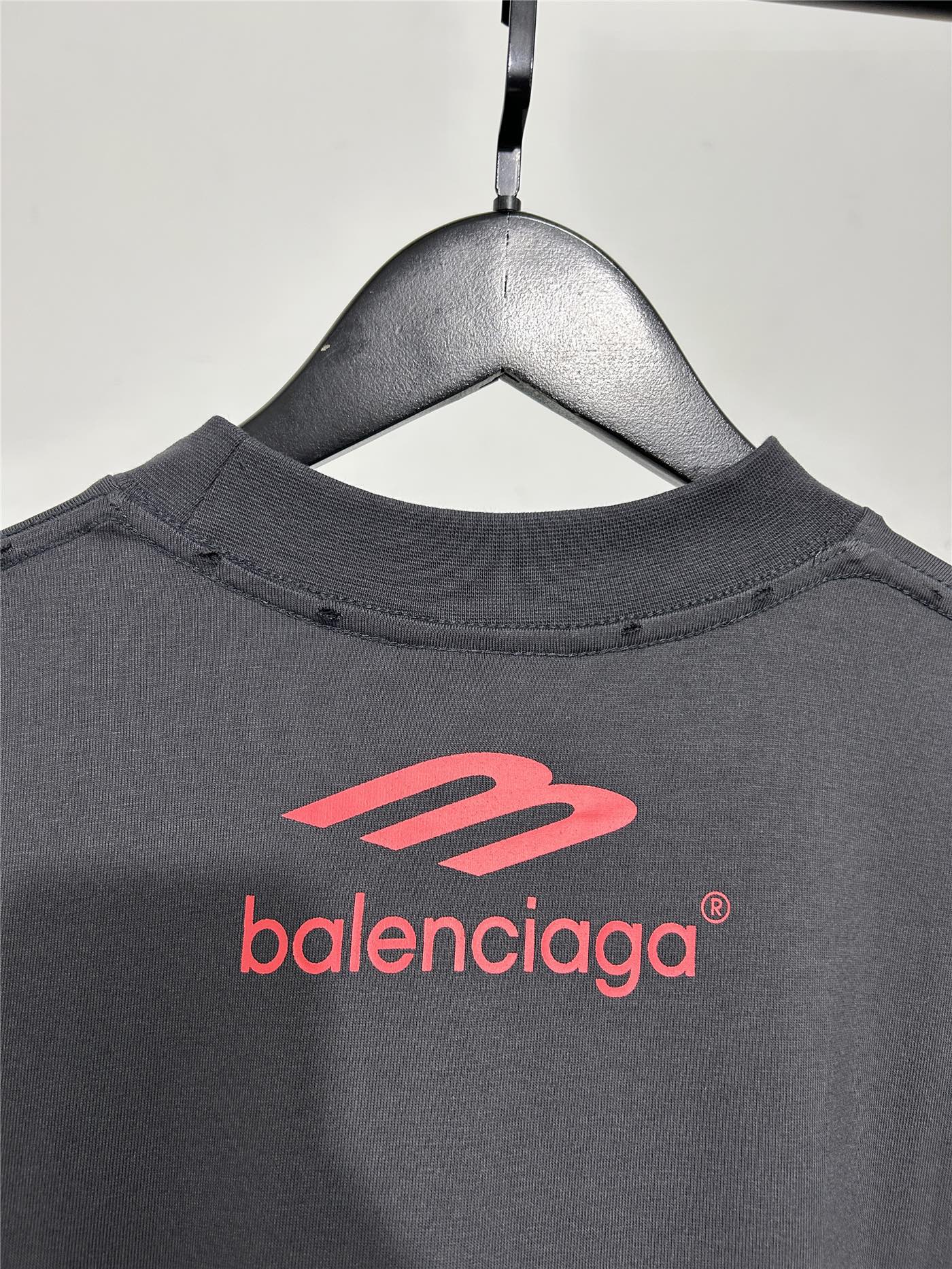 BALENCIAGA バレンシアガ ロングスリーブシャツ ブラック - 画像 5