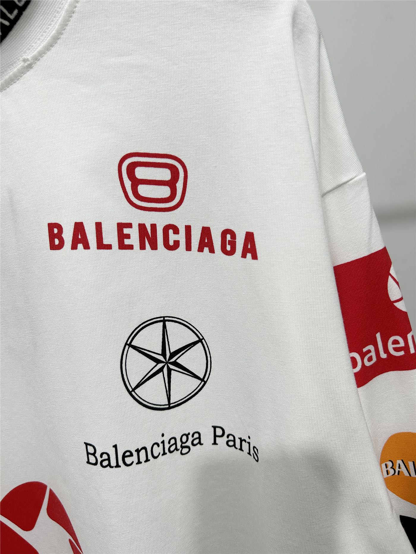 BALENCIAGA バレンシアガ ロンTシャツ ファッション ブランドロゴ 1色展開 - 画像 4