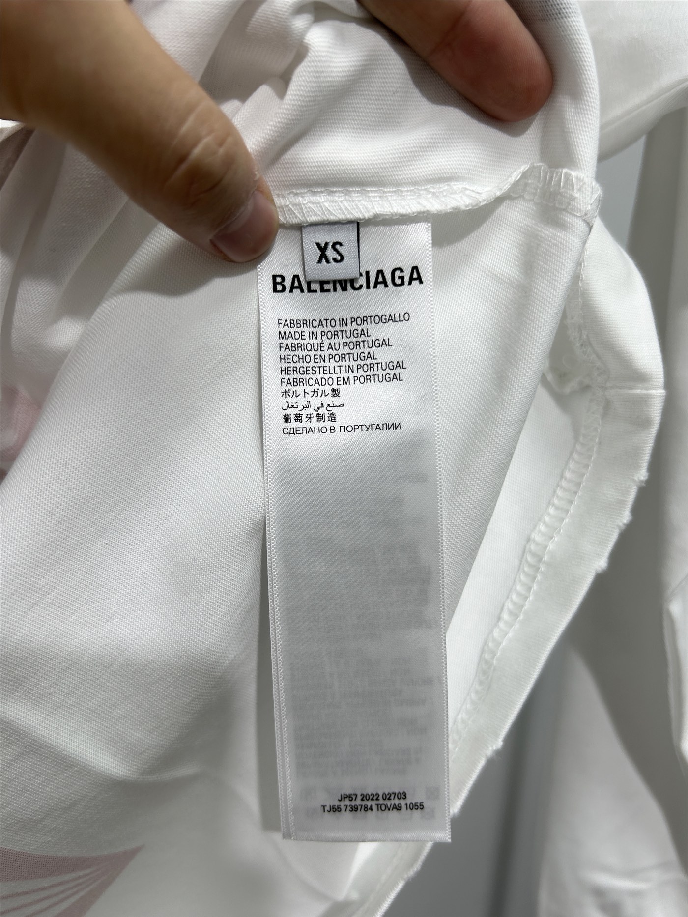 BALENCIAGA バレンシアガ ロンTシャツ ファッション ブランドロゴ 1色展開 - 画像 9