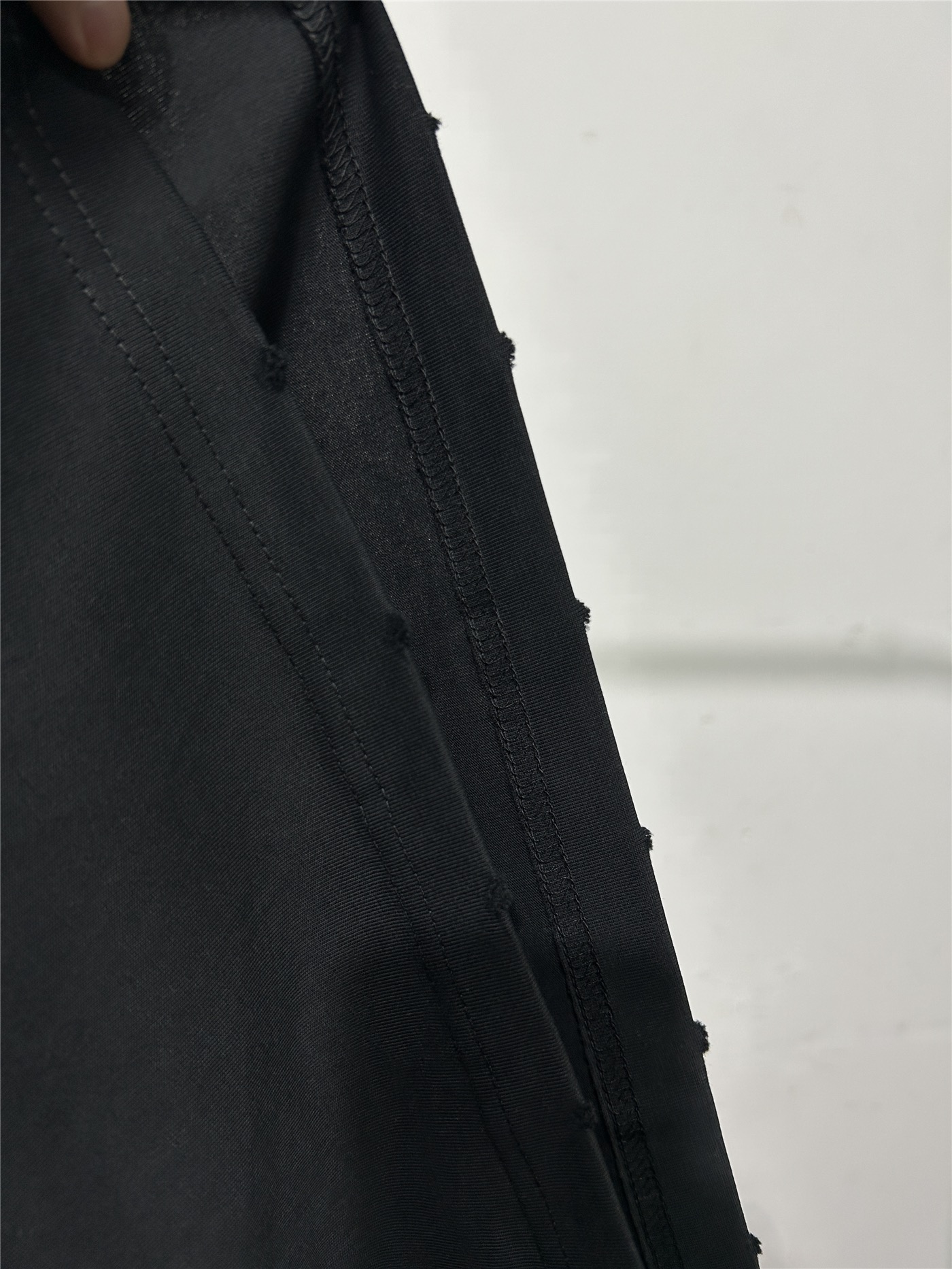 ADIDAS バレンシアガ ロングスリーブTシャツ ブラック - 画像 6