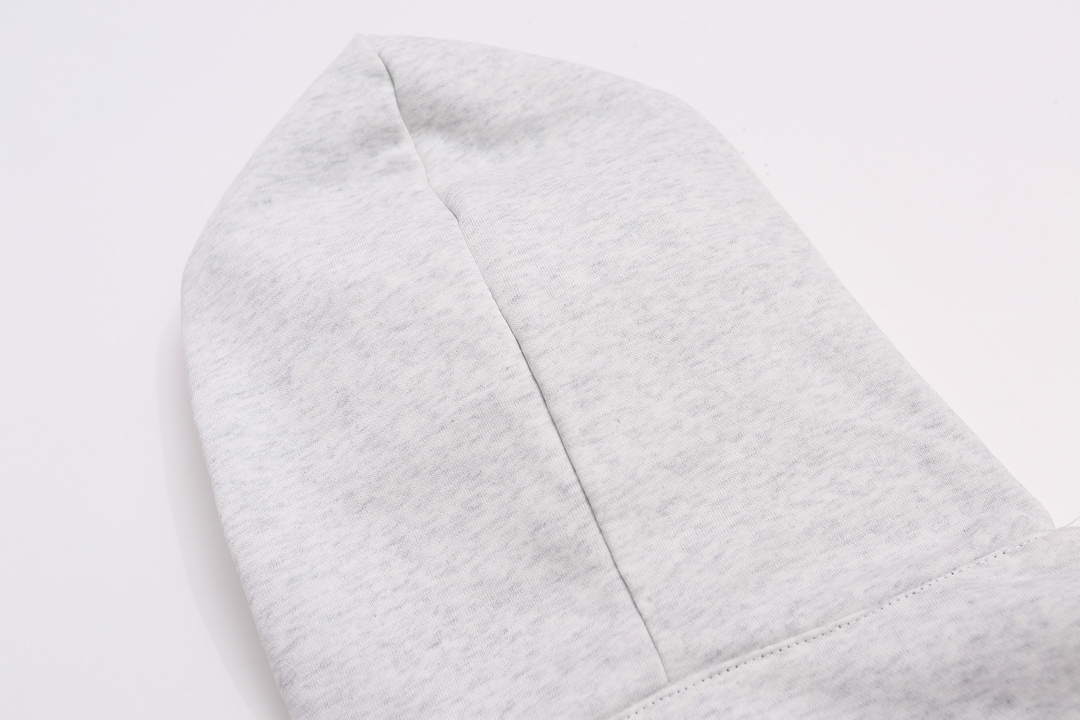 M COTTON フルジップパーカー 通勤 通学 ファッション ブラック ホワイト 全2色 - 画像 3