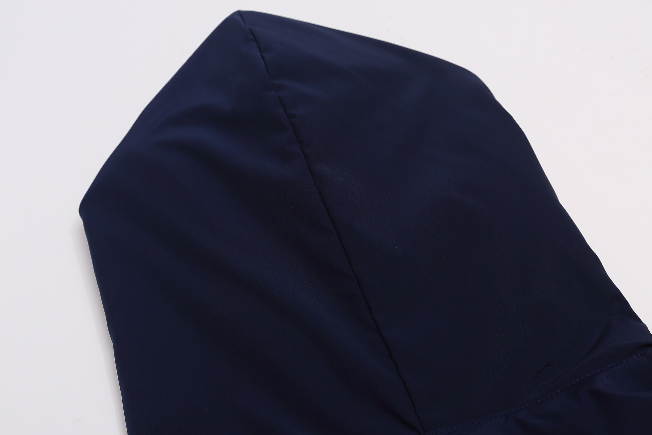 M COTTON フルジップパーカー 通勤 通学 ファッション ブラック ホワイト 全2色 - 画像 9