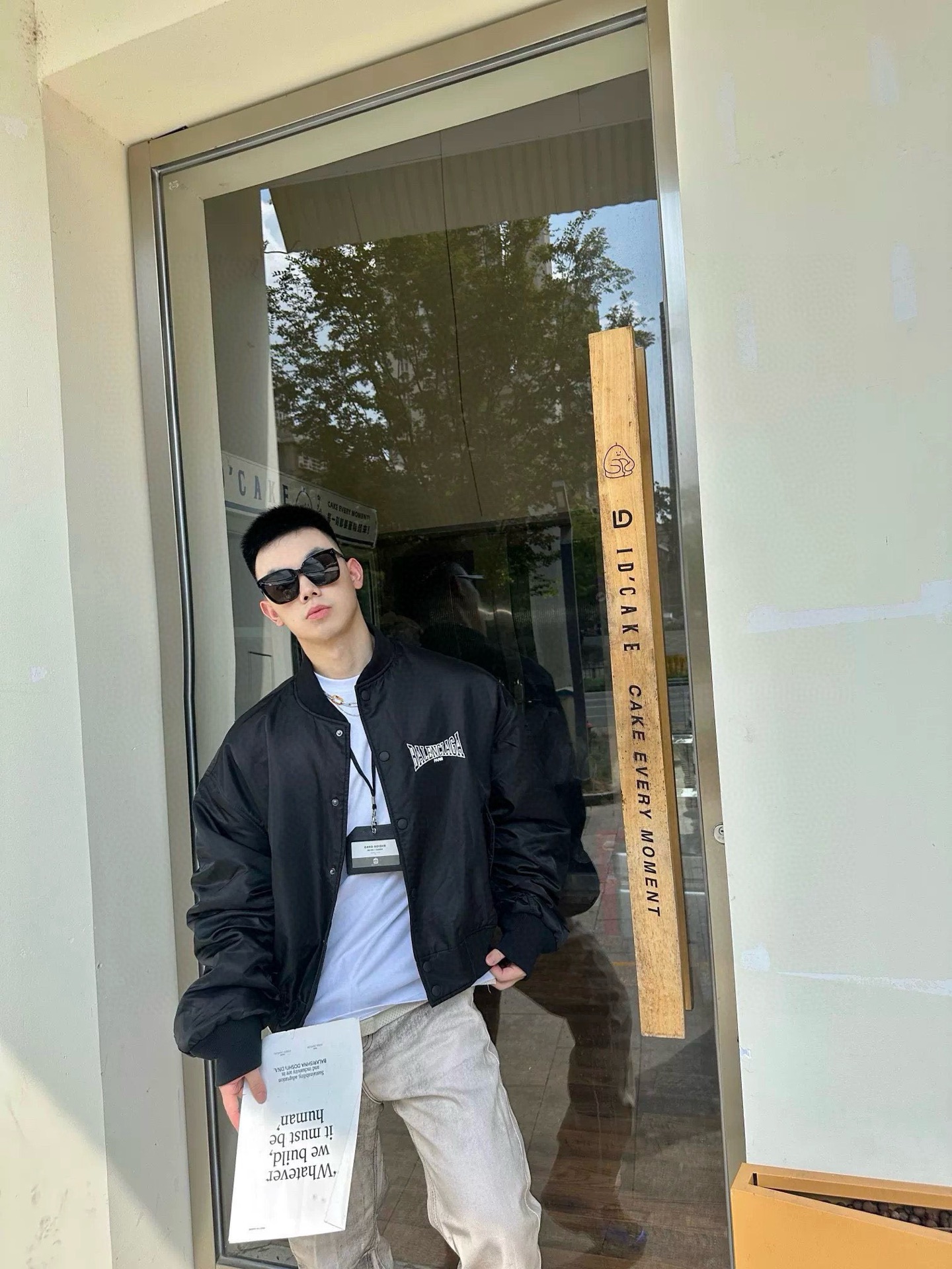 BALENCIAGA バレンシアガ バンダージャケット パーカー風 ブルゾン ブラック 全4色