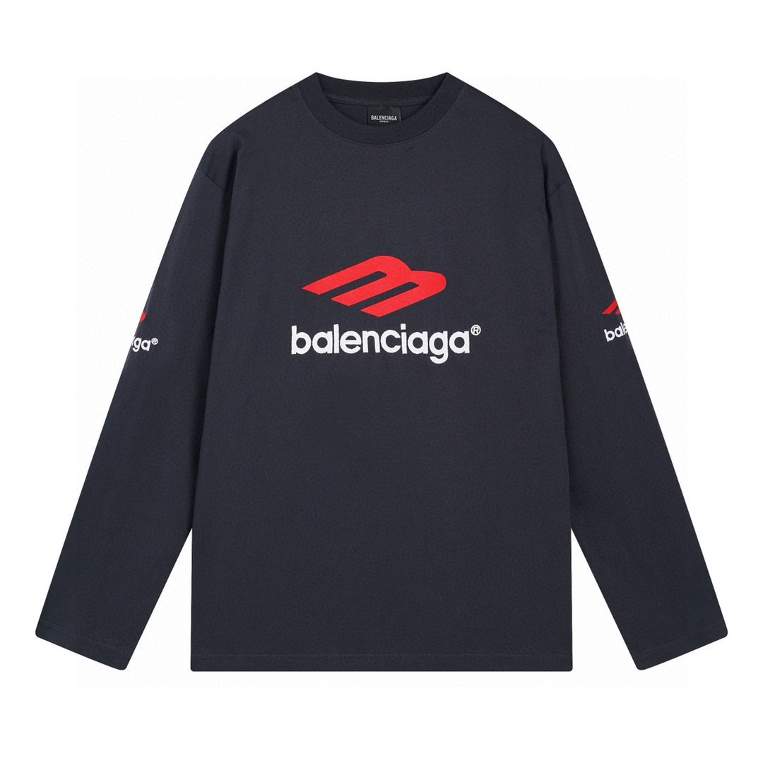 BALENCIAGA バレンシアガ 長袖Tシャツ ファッション 通勤 全2色