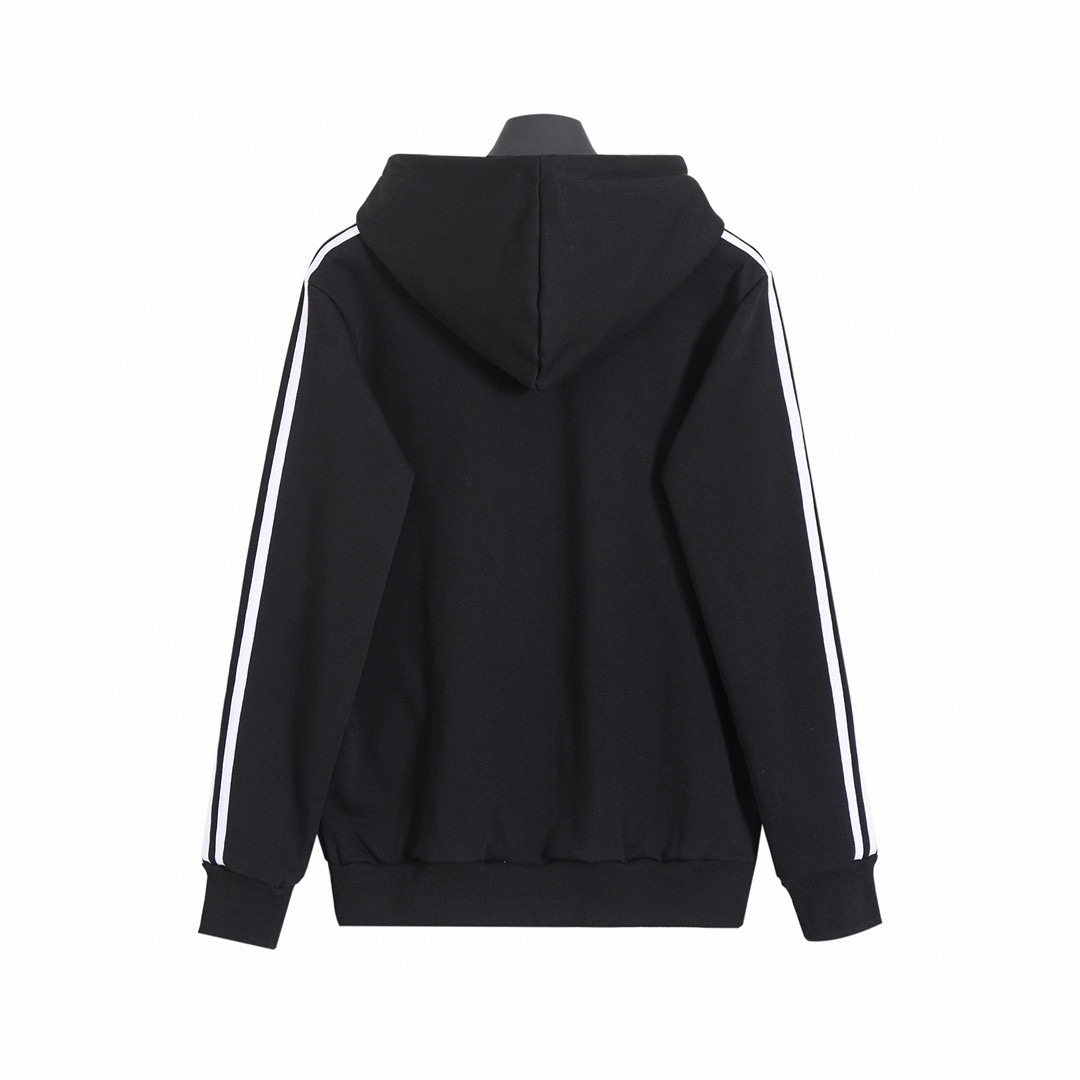 BALENCIAGA バレンシアガ フード付きスウェットシャツ ブラック - 画像 5