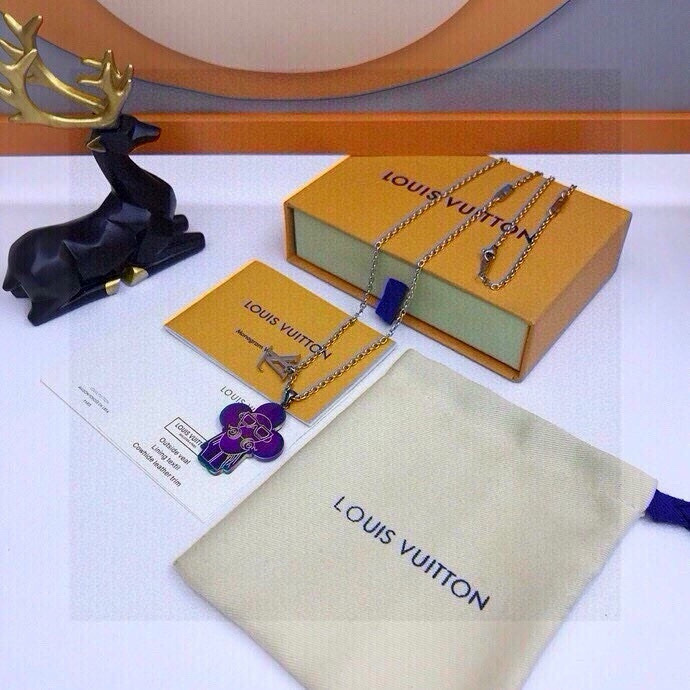 LOUIS VUITTON ルイヴィトン ネックレス ブランド フラワーチャーム 通勤 レディース メンズ 多色展開 - 画像 4