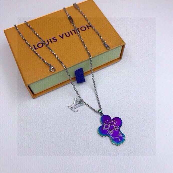 LOUIS VUITTON ルイヴィトン ネックレス ブランド フラワーチャーム 通勤 レディース メンズ 多色展開 - 画像 6