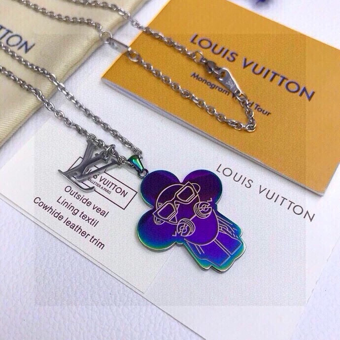 LOUIS VUITTON ルイヴィトン ネックレス ブランド フラワーチャーム 通勤 レディース メンズ 多色展開 - 画像 7