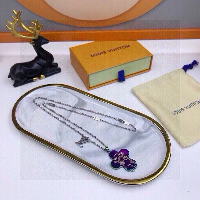 LOUIS VUITTON ルイヴィトン ネックレス ブランド フラワーチャーム 通勤 レディース メンズ 多色展開 - 画像 8