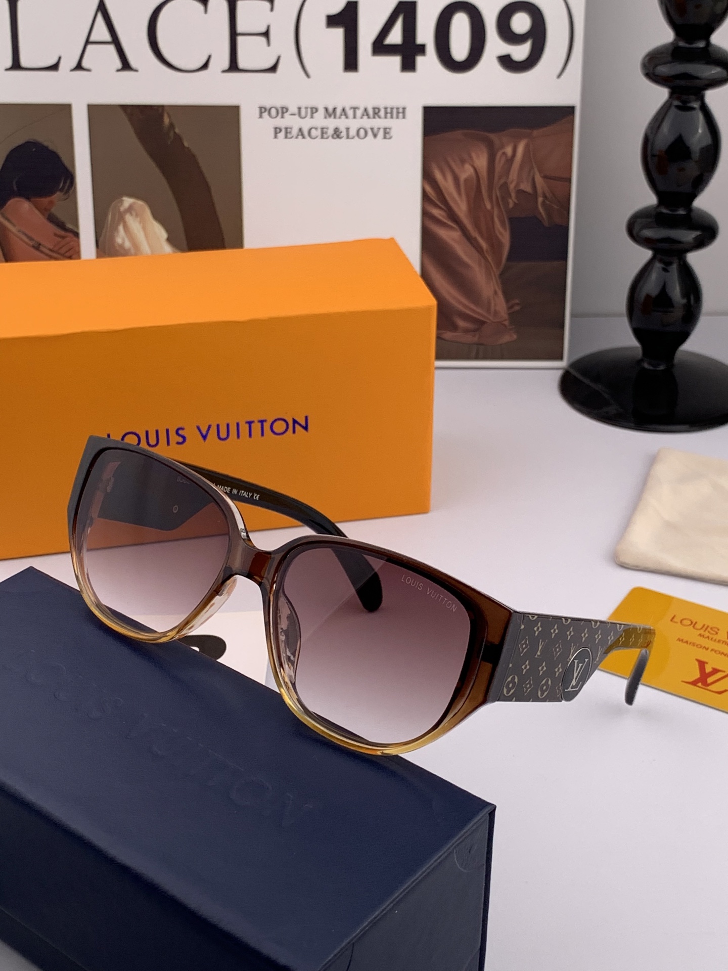 LOUIS VUITTON ルイヴィトン サングラス 2025新作 フレーム:L2133 レディース 2色展開 - 画像 7