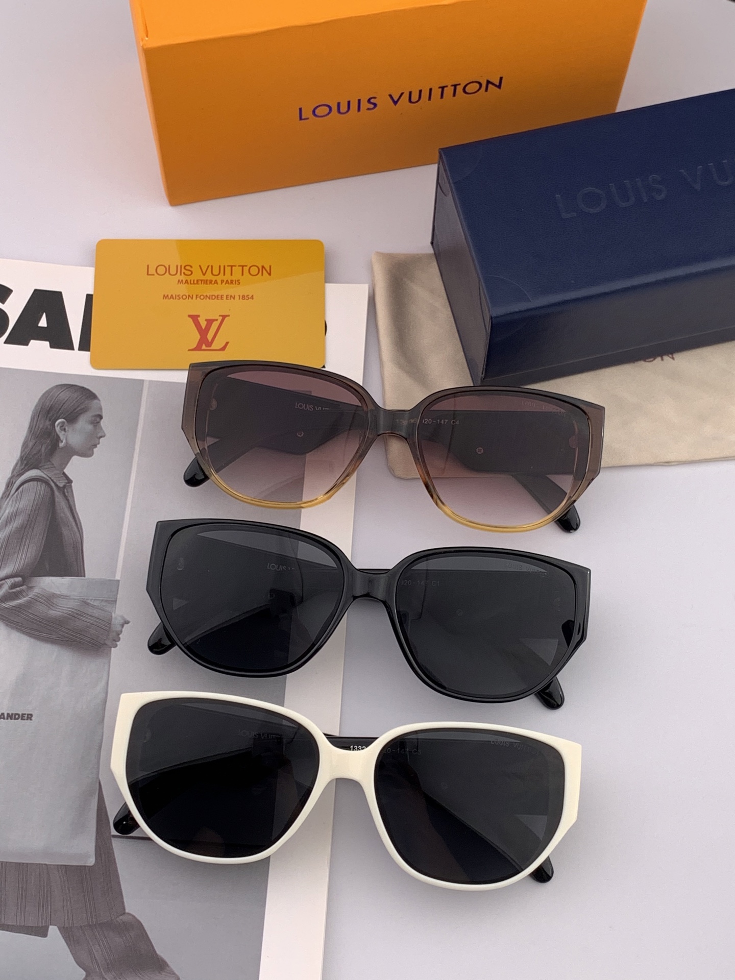 LOUIS VUITTON ルイヴィトン サングラス 2025新作 フレーム:L2133 レディース 2色展開 - 画像 9