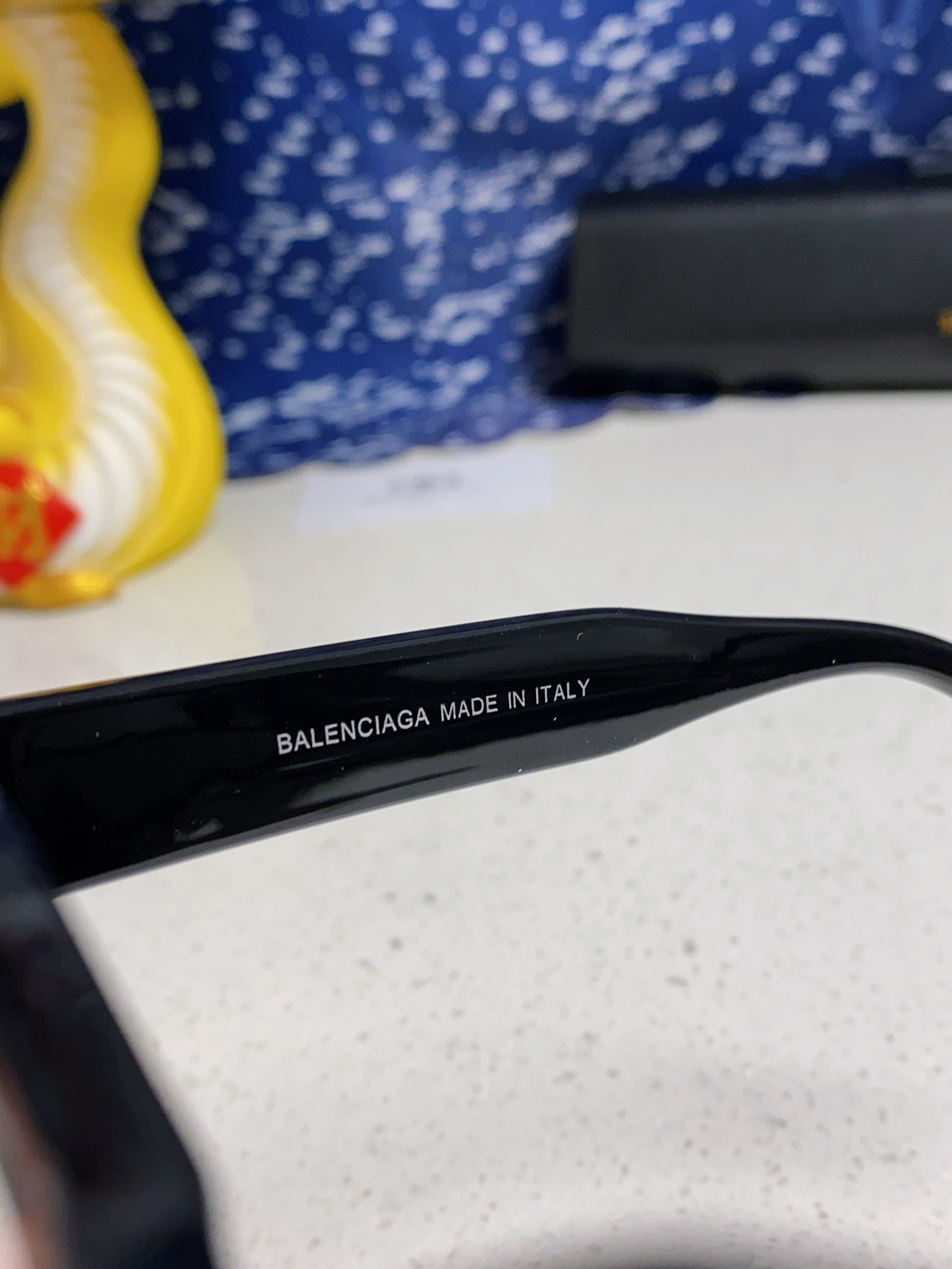 BALENCIAGA バレンシアガ サングラス BB0295 2025年新作 蝶形 大判 フレーム メンズ レディース ブラック ホワイト チェック柄 多色展開 - 画像 9