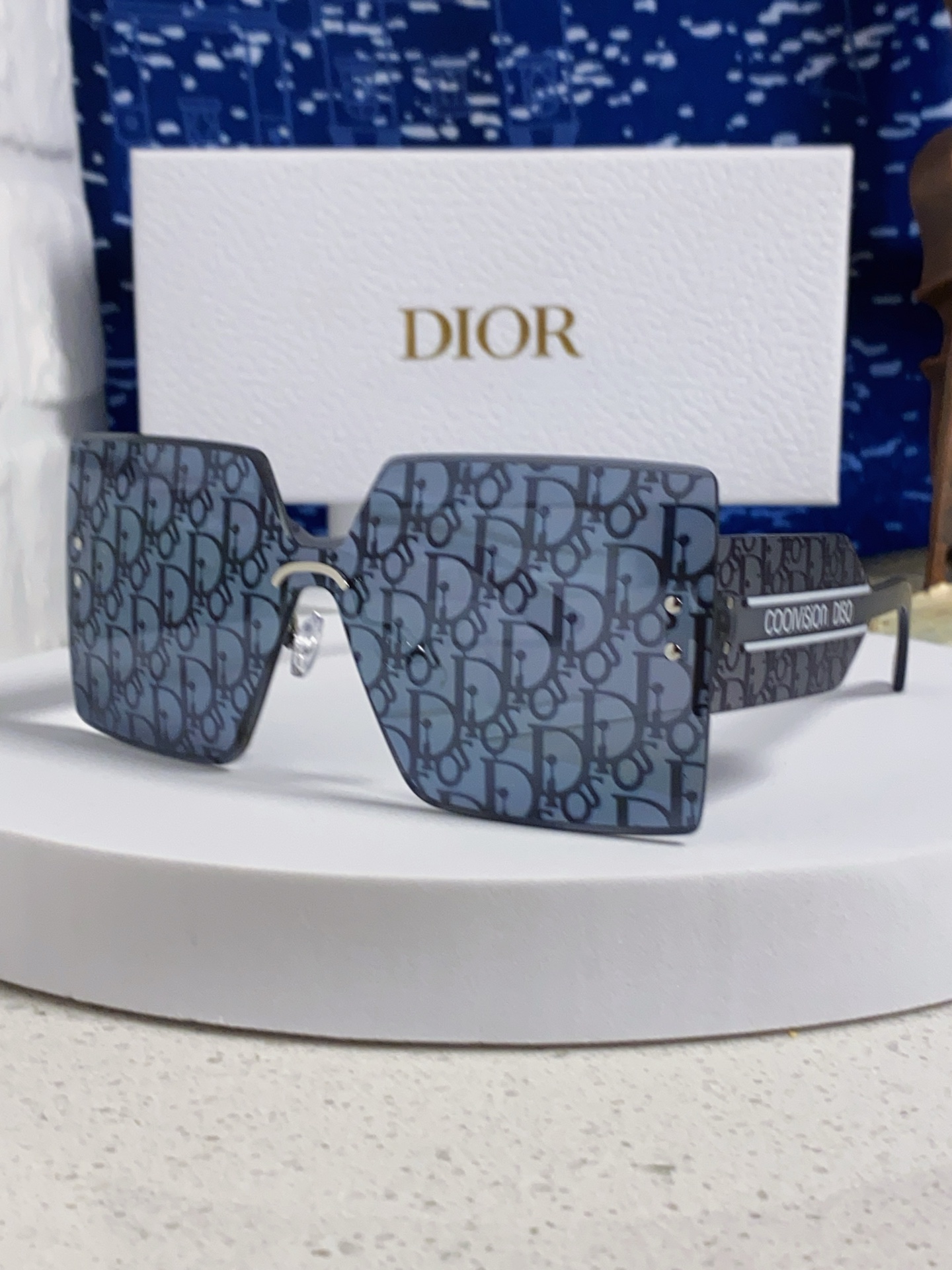 DIOR ディオール サングラス フレームレス シルク ブラック 多色展開 - 画像 5