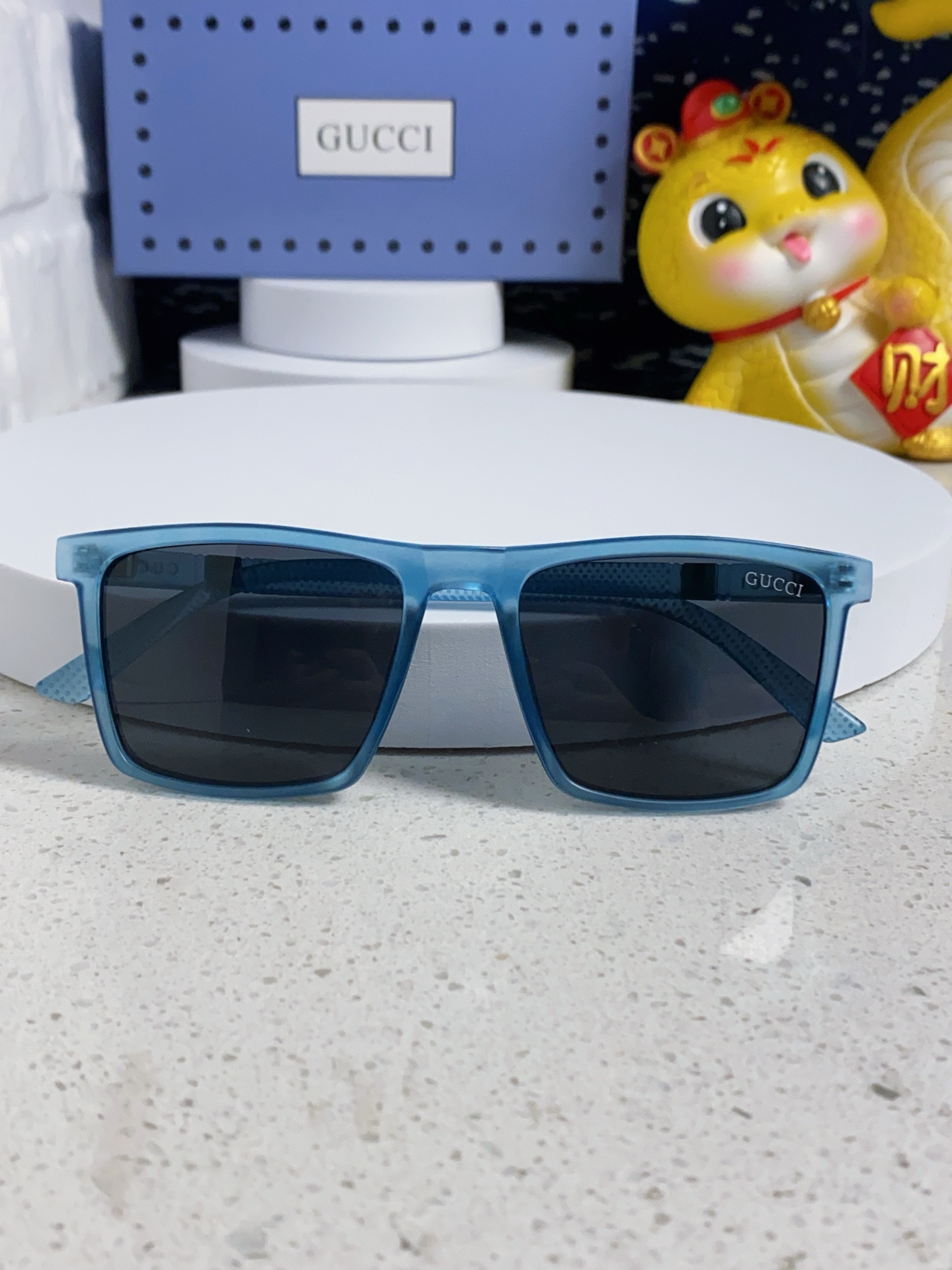 GUCCI グッチ サングラス メンズ レディース 偏光 2025年モデル ブルー - 画像 8