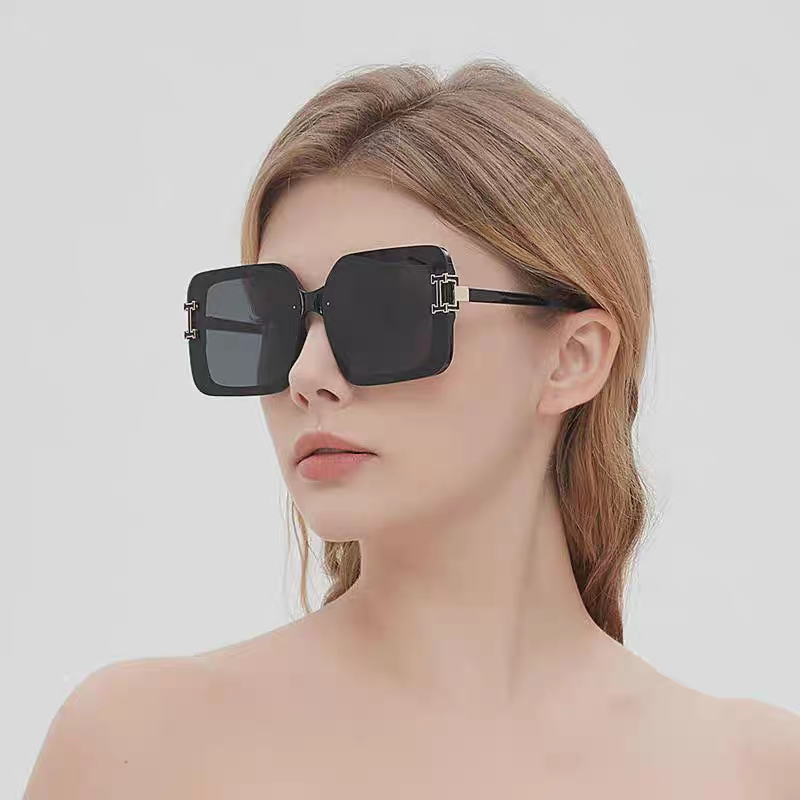 HERMES ルイ・ヴィトン サングラス フェイスプロテクション UVカット メンズ レディース ブラック 多色展開 - 画像 5