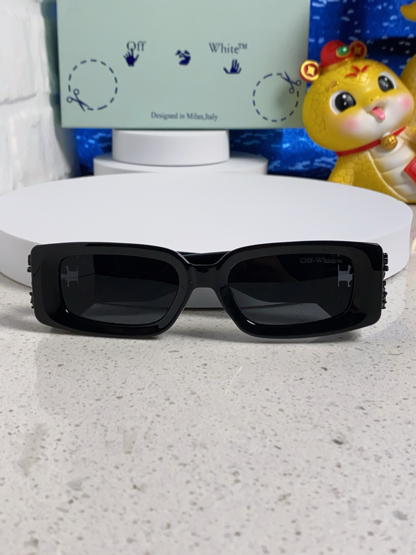 Off-White オフホワイト サングラス フラットサングラス 通勤 メンズ レディース 全6色展開 - 画像 2