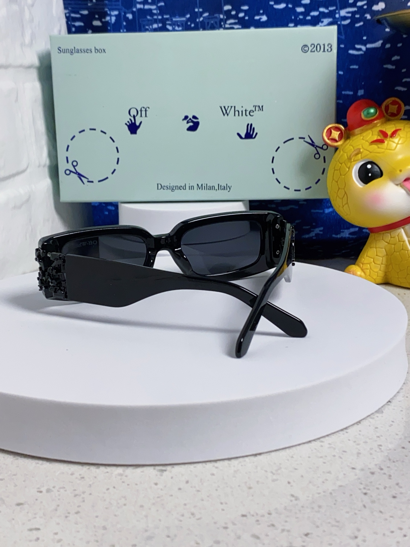 Off-White オフホワイト サングラス フラットサングラス 通勤 メンズ レディース 全6色展開 - 画像 9