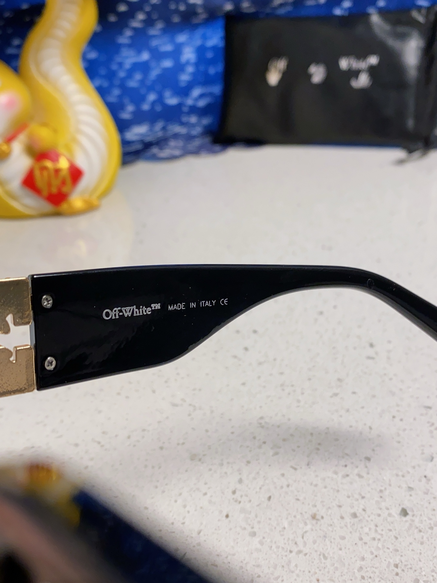 P125 Off White 2025新款OFF复古方框WHITE墨镜男ow小红书网红同款个性太阳眼镜女士墨镜_31313 - 画像 9