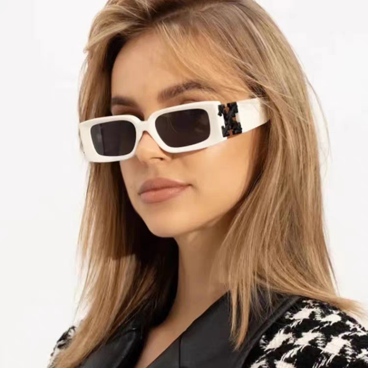 Off White オフホワイト サングラス メンズ レディース ブラック ホワイト レトロ フレーム 多色展開