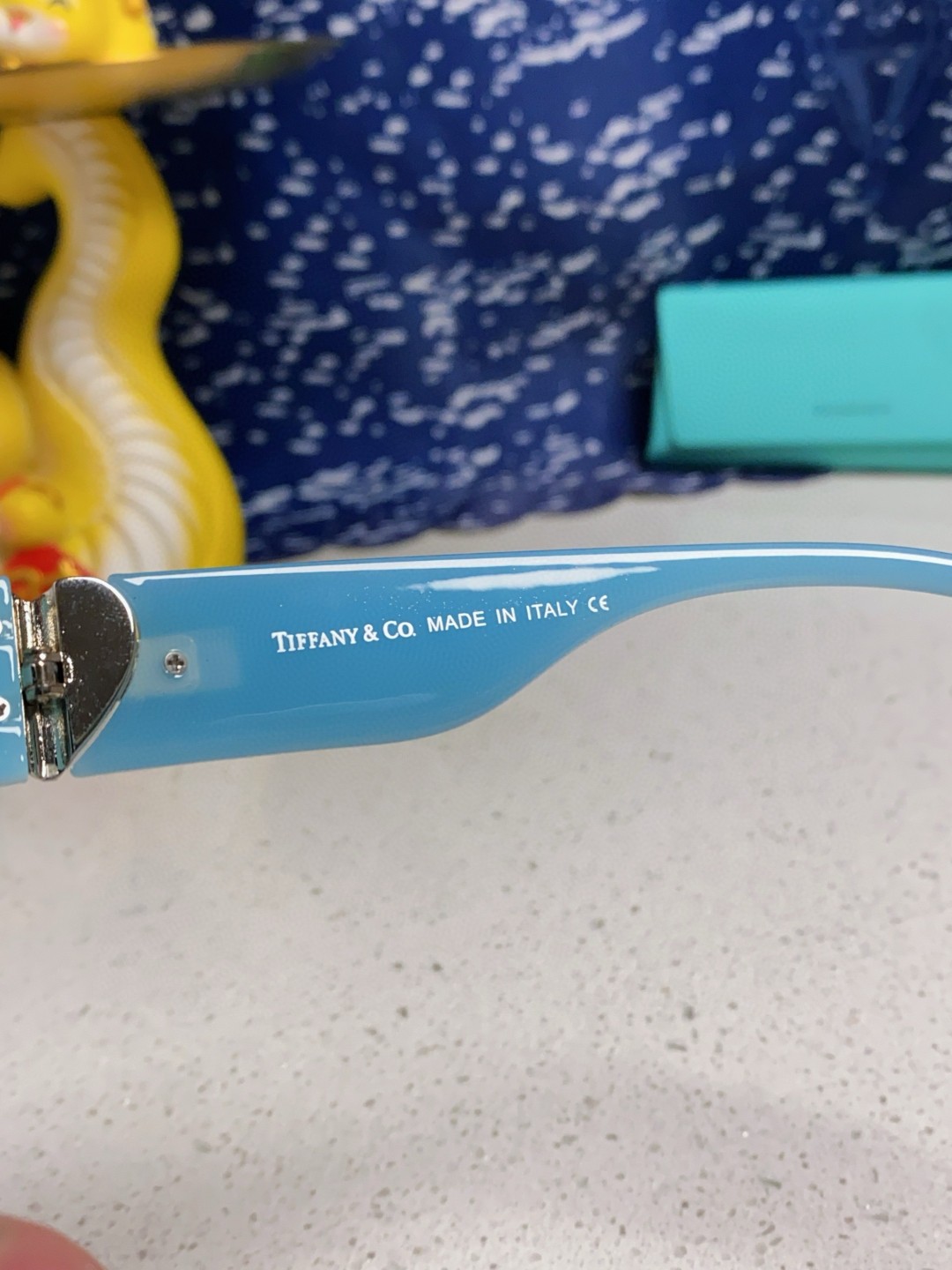 Tiffany & Co. ティファニー サングラス レディース メンズ 偏光 サングラス 方形 0TF4216F_31142 黒 ブルー ホワイト 多色展開 - 画像 9