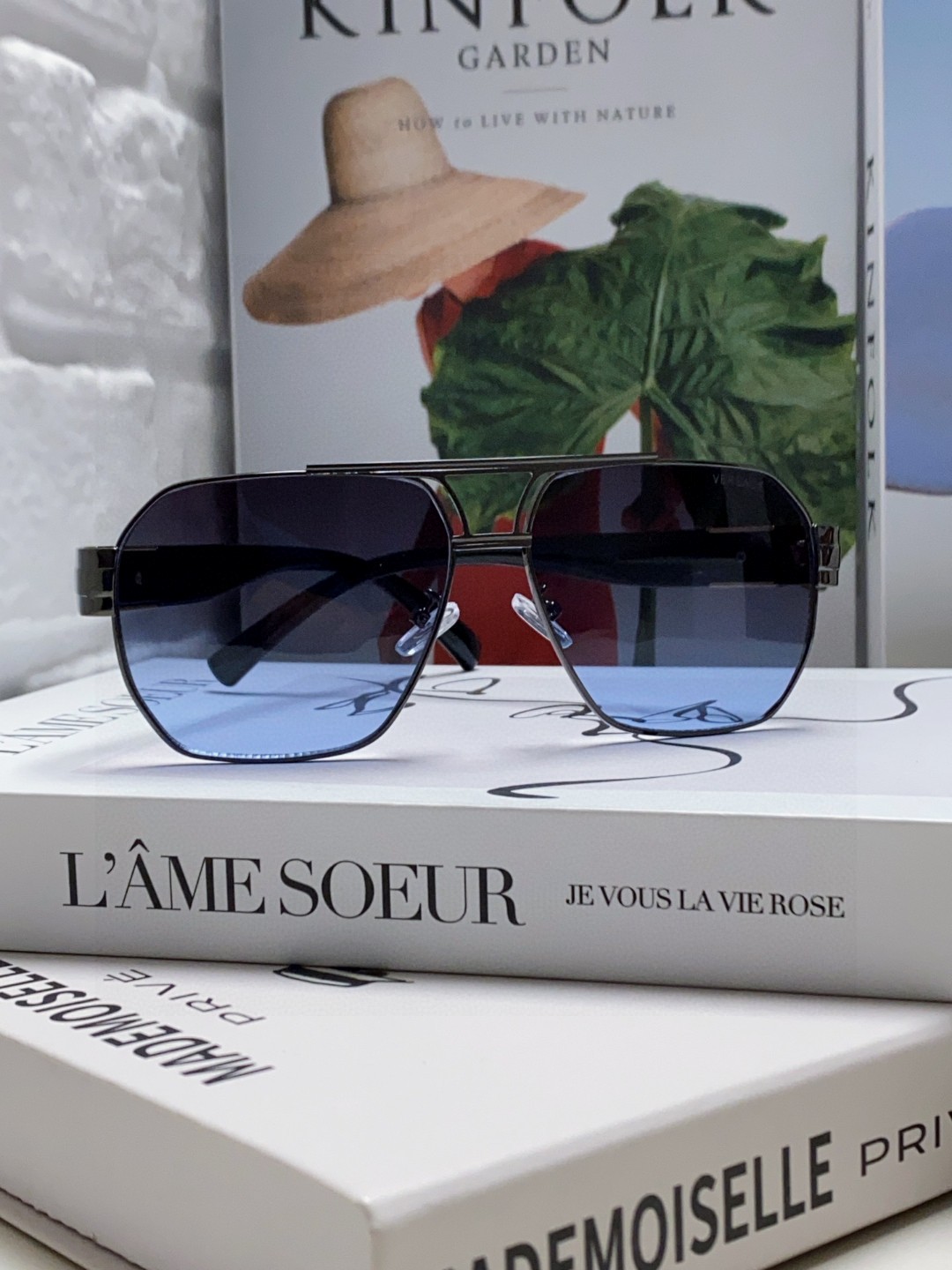 VERSACE ヴェルサーチ サングラス メンズ ブラック ピンクゴールド メデューサロゴ 23249 23248 23247 23246 23245 多色展開 - 画像 3