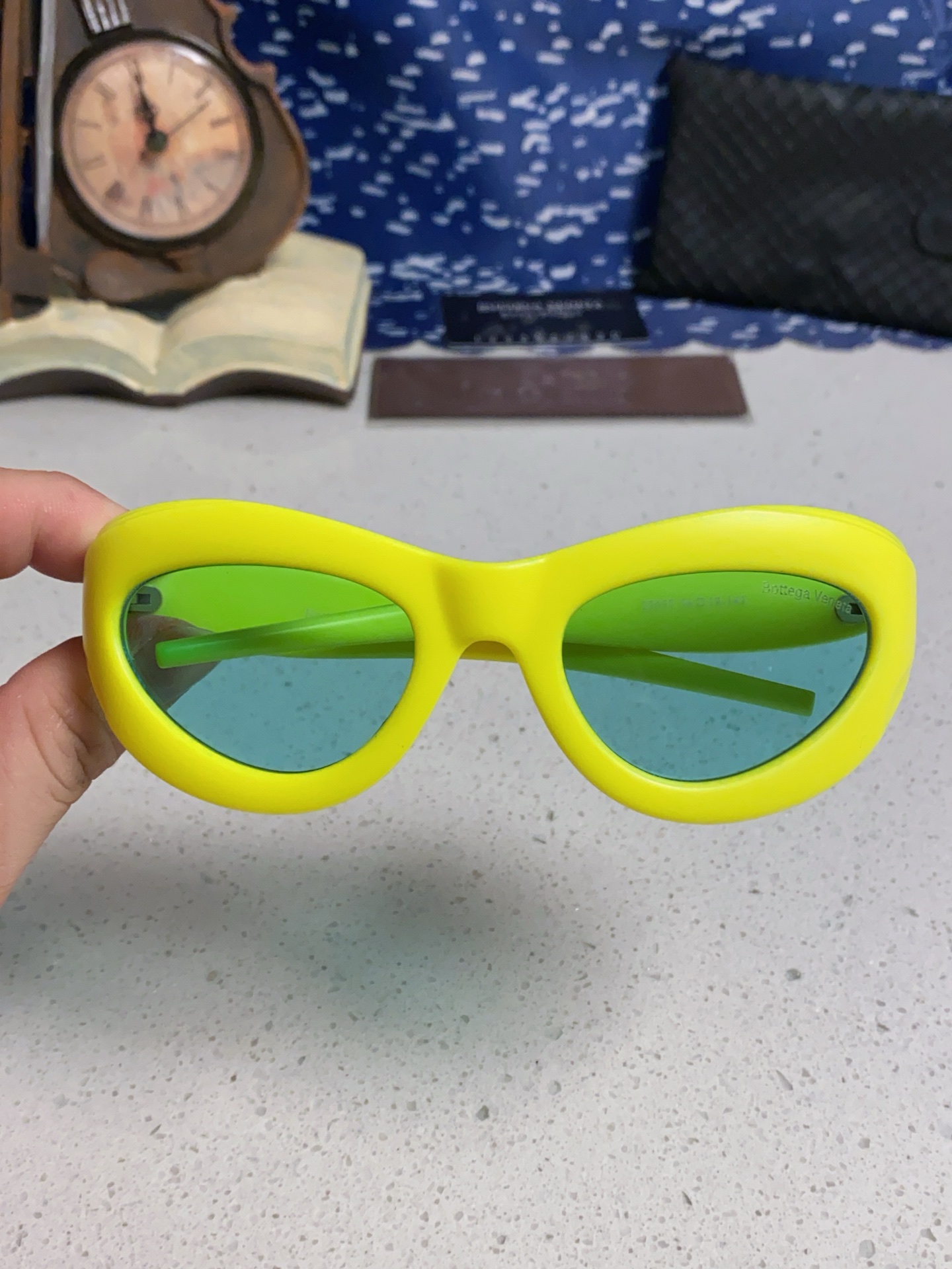 BOTTEGA VENETA ボッテガヴェネタ サングラス フォルムデザイン UVカット レディース ミニサイズ ファッション 多色展開 - 画像 7