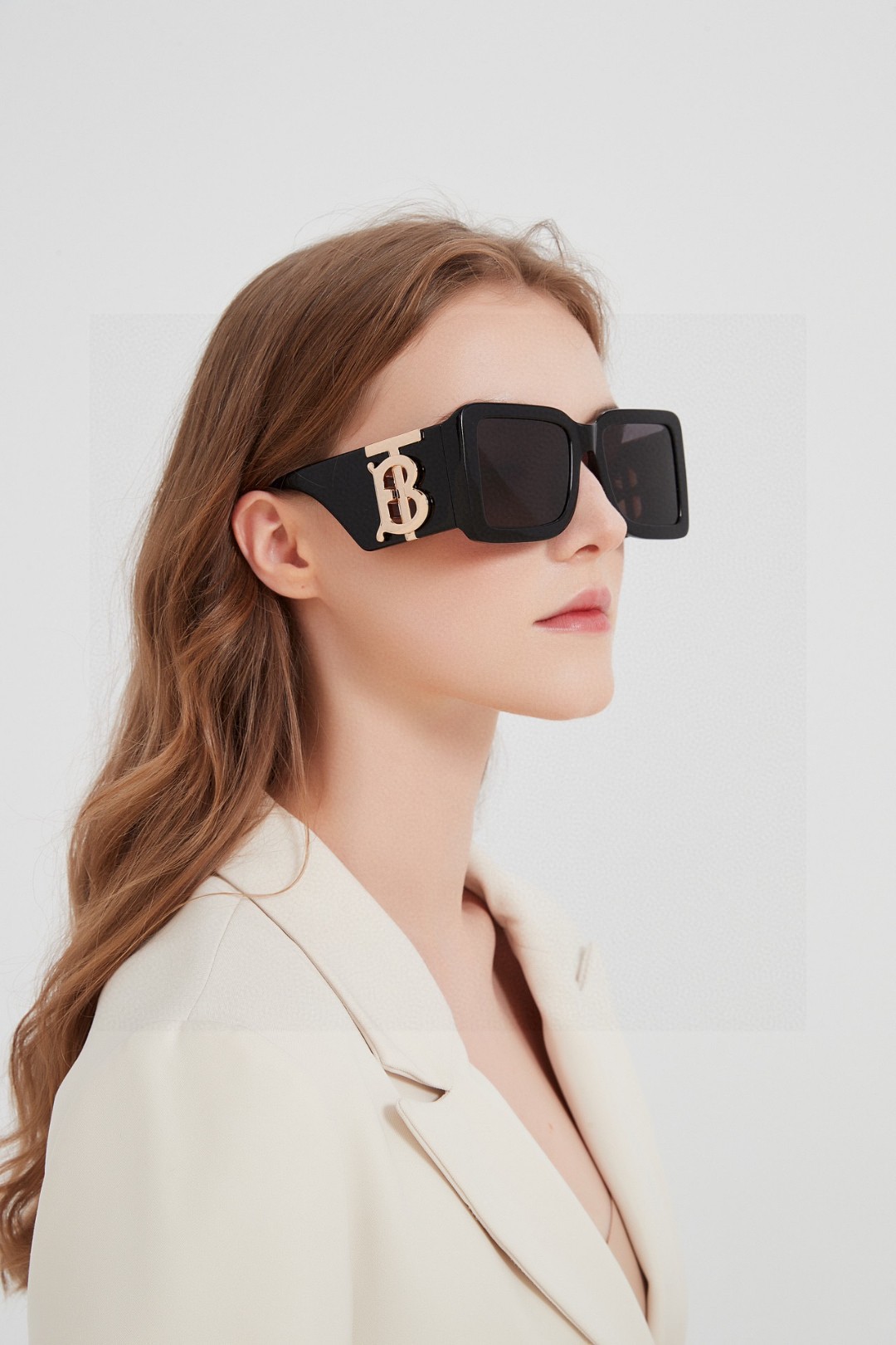 BURBERRY バーバリー メガネ フレーム 大きめ レディース 大きな型 ブランド 24年新作 BE4406U 3色展開