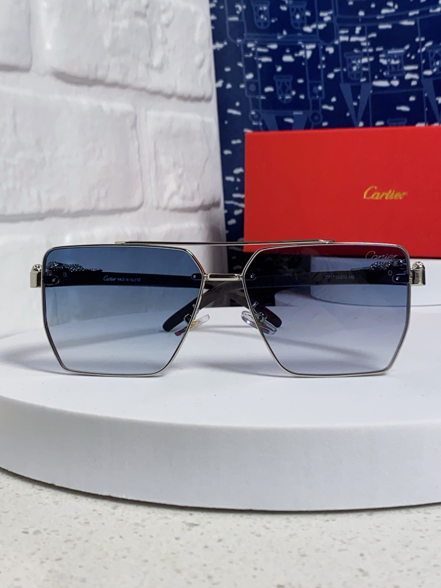 CARTEUR カルティエ メンズサングラス フライトグラス ペンギン デザイン 2025新作 23037 59□13 140 多色展開 - 画像 5