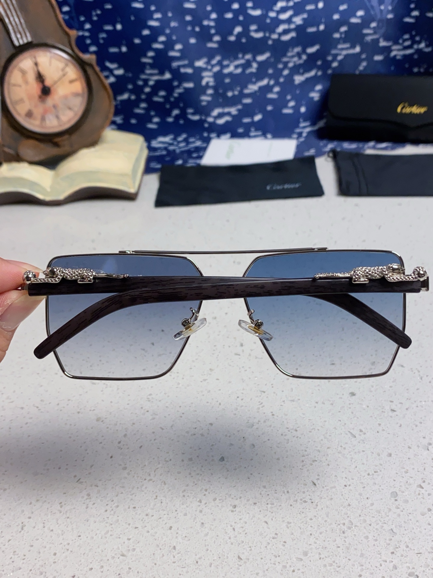 CARTEUR カルティエ メンズサングラス フライトグラス ペンギン デザイン 2025新作 23037 59□13 140 多色展開 - 画像 8